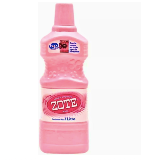 ZOTE Zote Pink Liquid Laundry Detergent Soap Jabon 33.81fl oz/1 liter (Pack of 1) **FREE SHIPPING